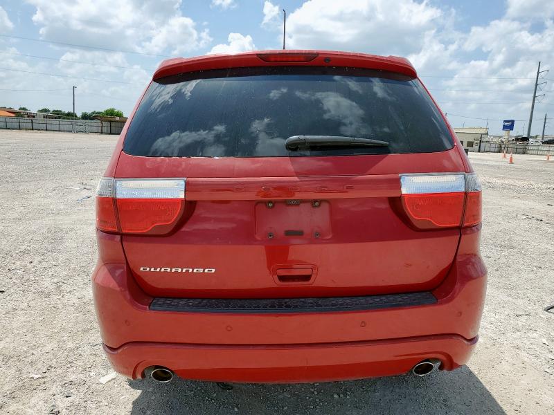  DODGE DURANGO 2013 Czerwony