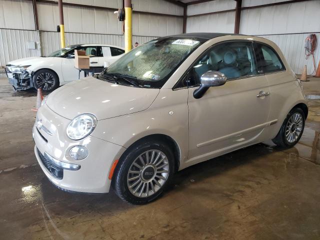  FIAT 500 2012 tan