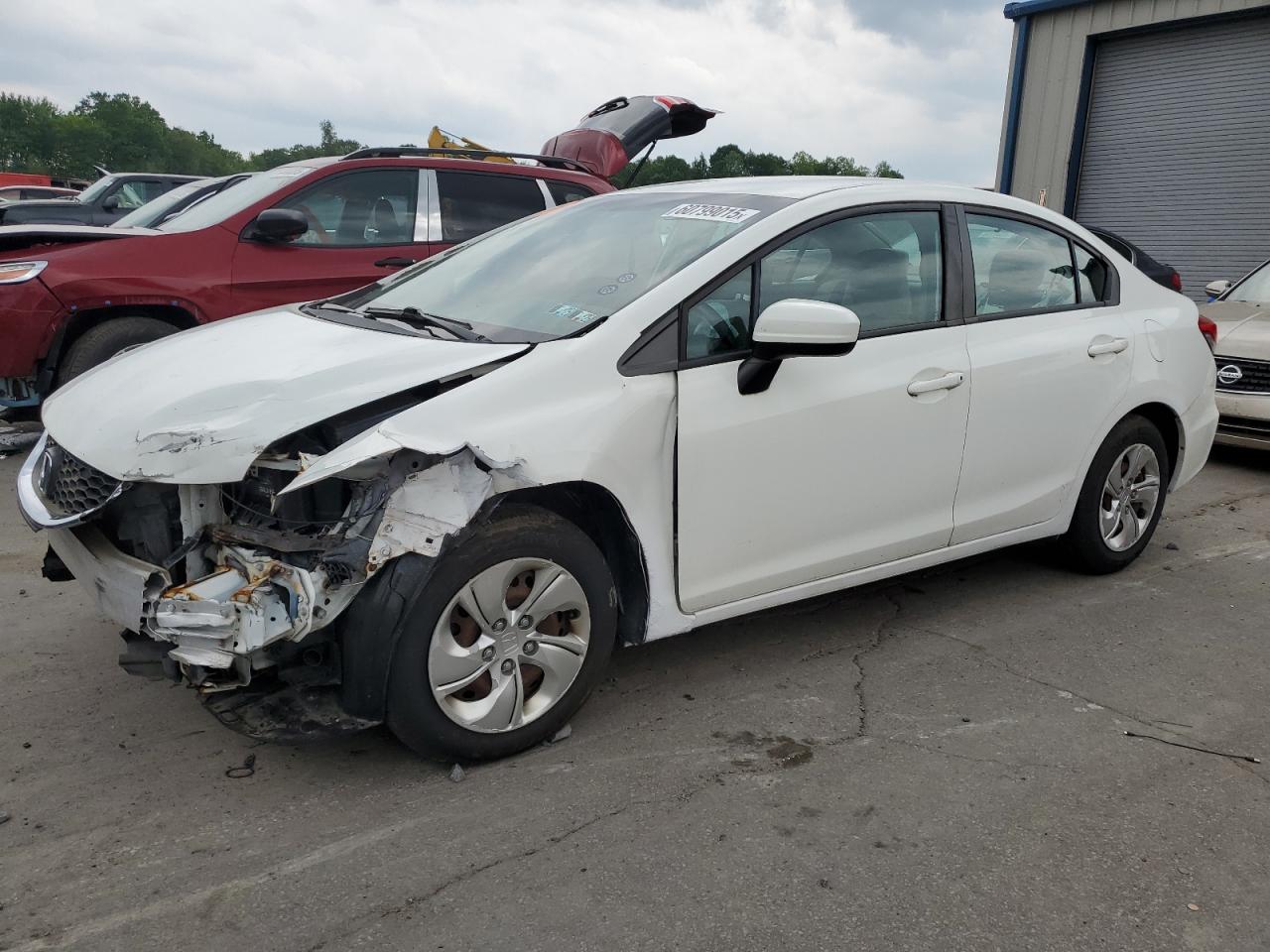 2014 Honda Civic Lx for Sale in Duryea, PA - Front End