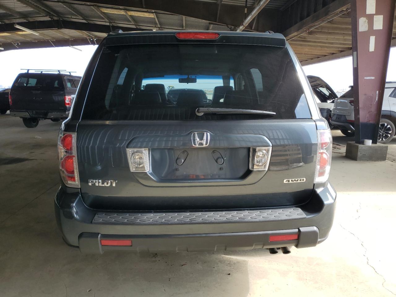 2006 Honda Pilot Ex VIN: 2HKYF185X6H544122 Lot: 61173105