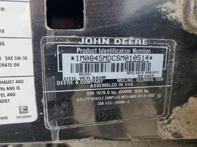 2025 JOHN DEERE XUV865M  
