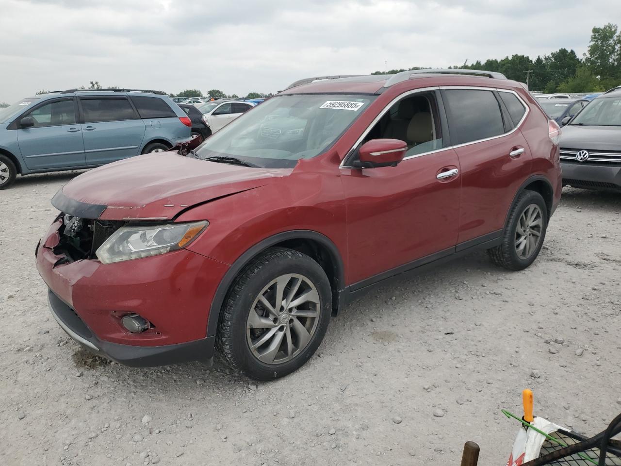 2014 Nissan Rogue S იყიდება Wayland-ში, MI - Front End
