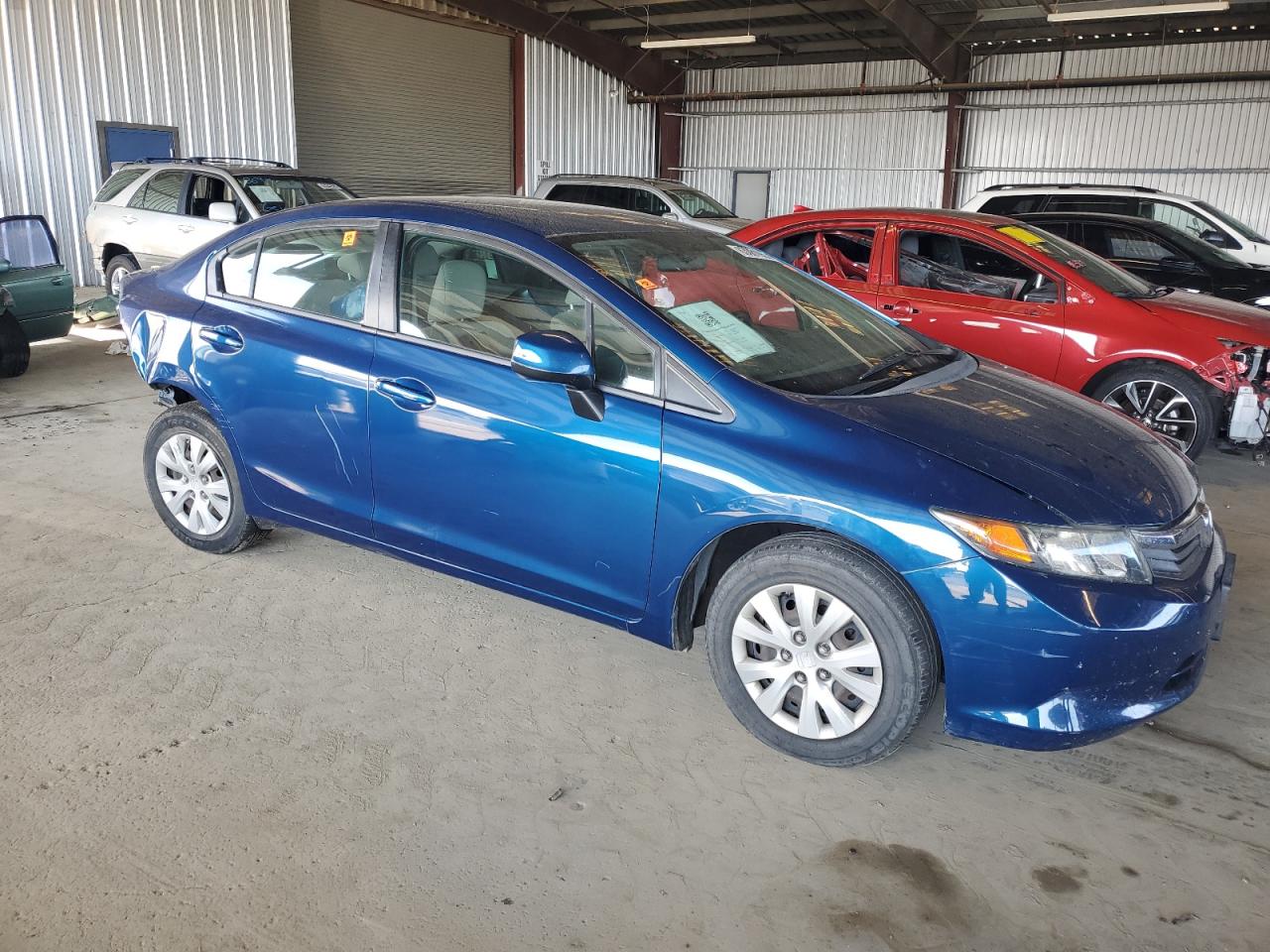 2012 Honda Civic Lx VIN: 19XFB2F58CE367839 Lot: 63061955