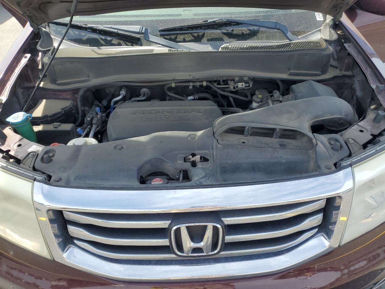 2012 Honda Pilot Touring VIN: 5FNYF4H91CB011378 Lot: 59323605