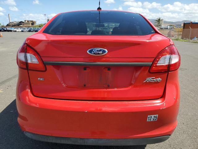  FORD FIESTA 2013 Czerwony