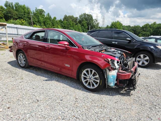 Sedans FORD FUSION 2017 Red