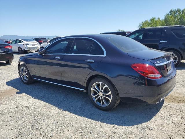 MERCEDES-BENZ C-CLASS 2016 Granatowy
