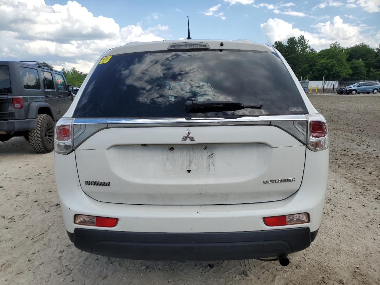 2014 Mitsubishi Outlander Se VIN: JA4AZ3A34EZ003615 Lot: 62516825