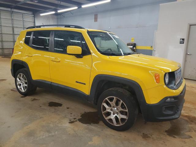 Паркетники JEEP RENEGADE 2016 Жовтий