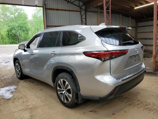  TOYOTA HIGHLANDER 2023 Серебристый