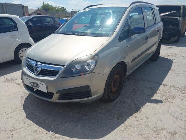 2005 VAUXHALL ZAFIRA LIF for sale at Copart YORK