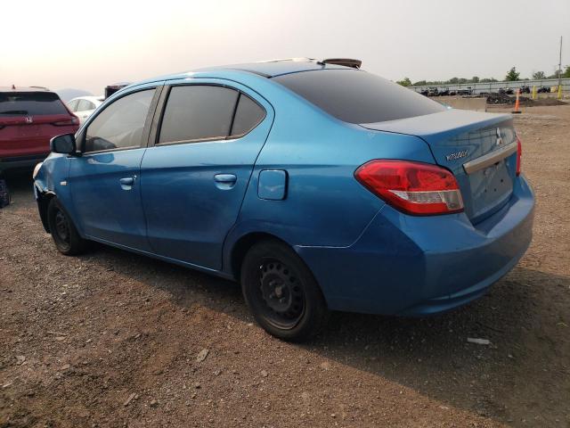  MITSUBISHI MIRAGE 2018 Blue