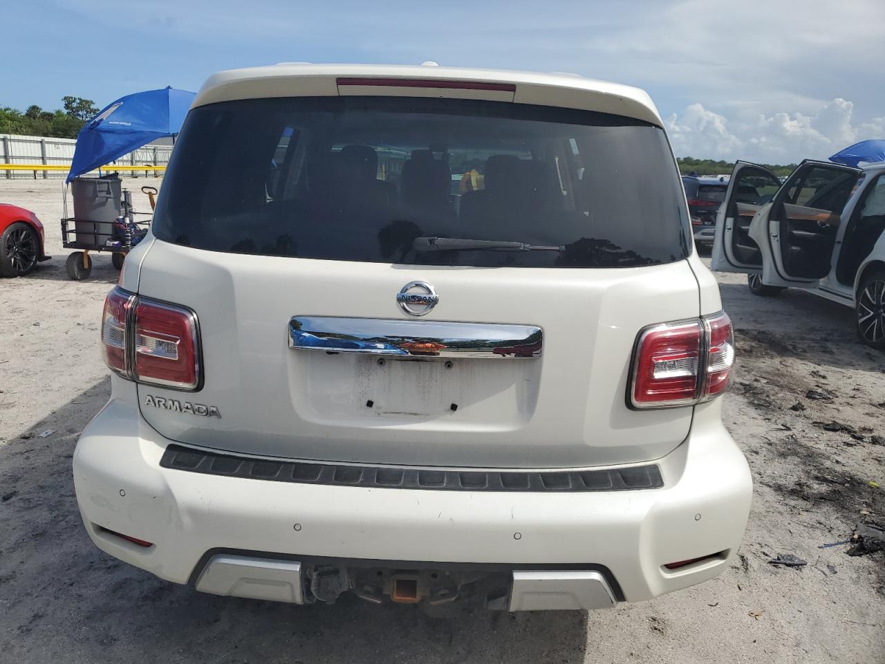 2017 Nissan Armada Sv VIN: JN8AY2ND4H9006822 Lot: 59912255