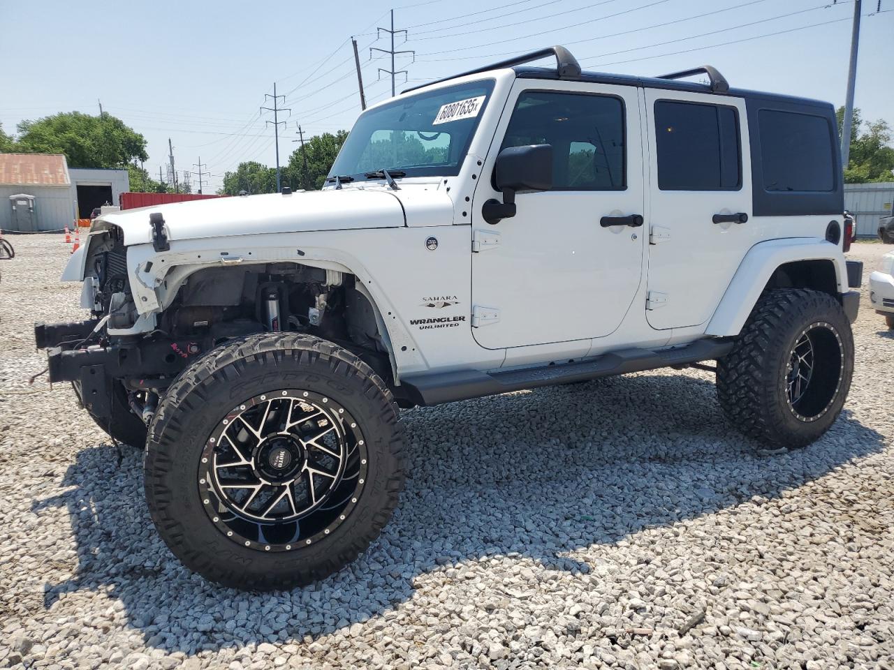 2016 Jeep Wrangler Unlimited Sahara იყიდება Columbus-ში, OH - Front End