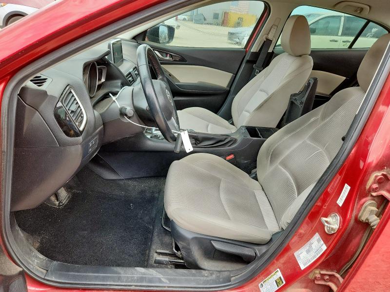  MAZDA 3 2015 Czerwony