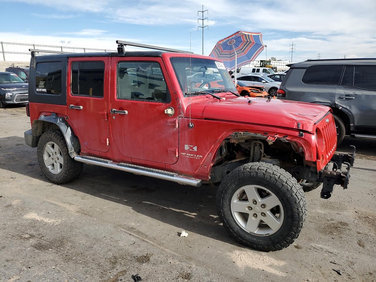 JEEP WRANGLER 2008 VIN 1J4GA39188L594432 фото 4