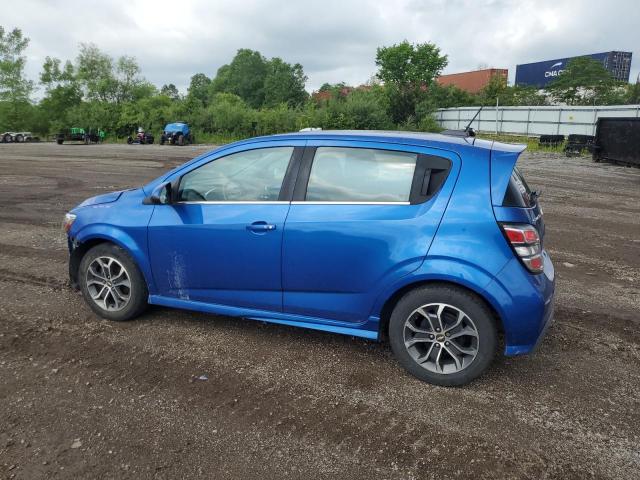  CHEVROLET SONIC 2017 Granatowy