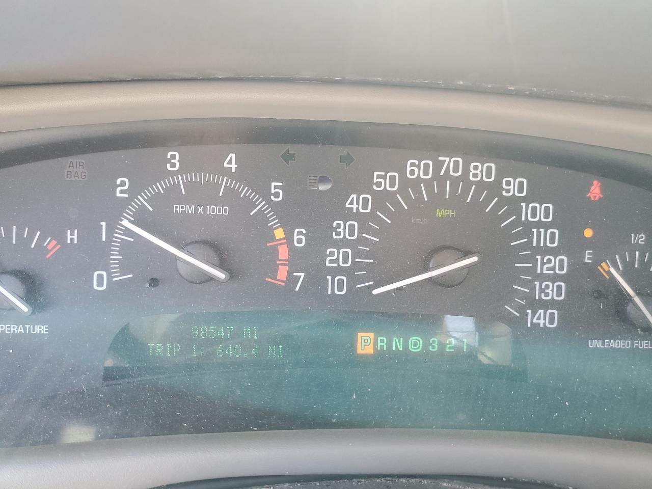 2000 Buick Park Avenue VIN: 1G4CW52KXY4158143 Lot: 60996355