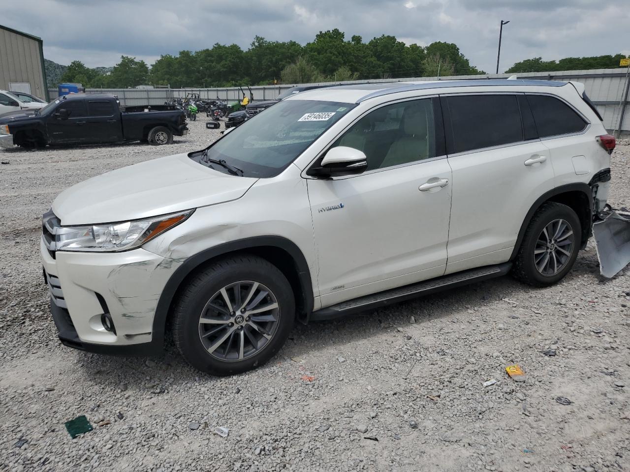 2017 Toyota Highlander Hybrid на продаже в Lawrenceburg, KY - Rear End