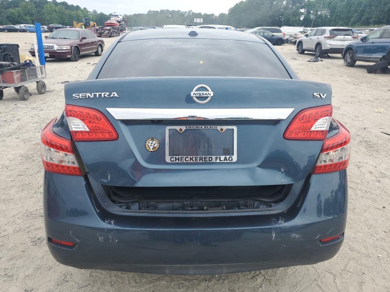 2015 Nissan Sentra S VIN: 3N1AB7AP1FY256345 Lot: 60519235