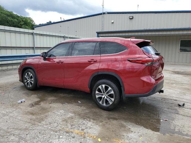  TOYOTA HIGHLANDER 2021 Red