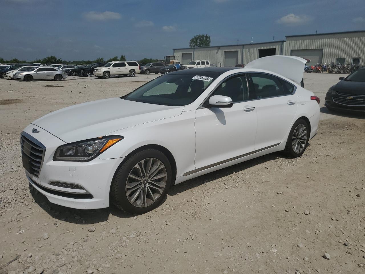 2017 Genesis G80 Base продається в Kansas City, KS - Rear End