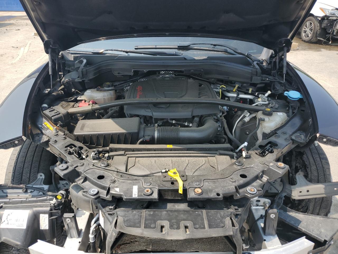 2022 Alfa Romeo Stelvio Ti VIN: ZASPAKBNXN7D38883 Lot: 60539365