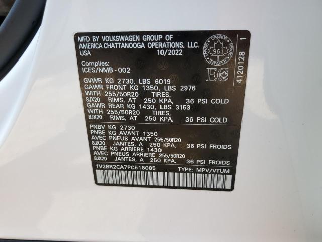 2023 VOLKSWAGEN ATLAS SEL  
