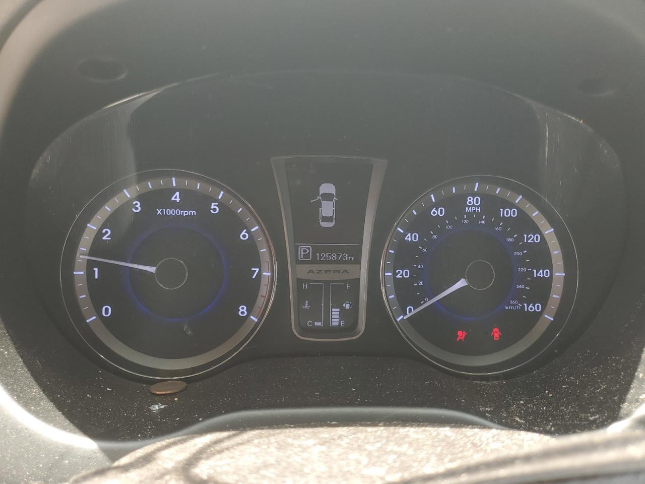2012 Hyundai Azera Gls VIN: KMHFG4JG4CA185379 Lot: 60701785