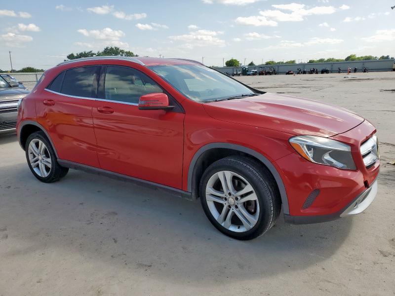 Parquets MERCEDES-BENZ GLA-CLASS 2016 Czerwony