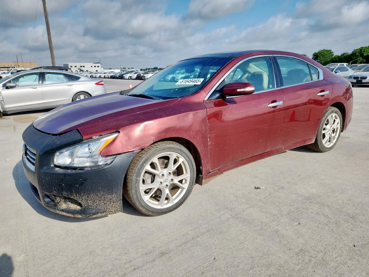 2013 Nissan Maxima S for Sale in Grand Prairie, TX - Front End