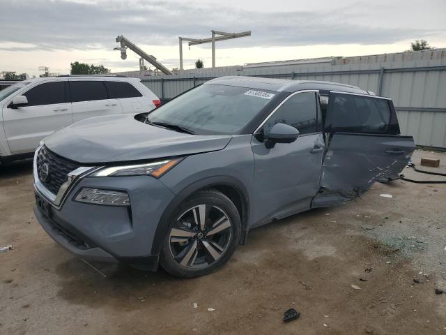  NISSAN ROGUE 2021 Синий