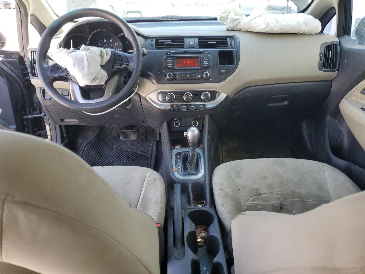 2013 Kia Rio Lx VIN: KNADM4A39D6173649 Lot: 59668465