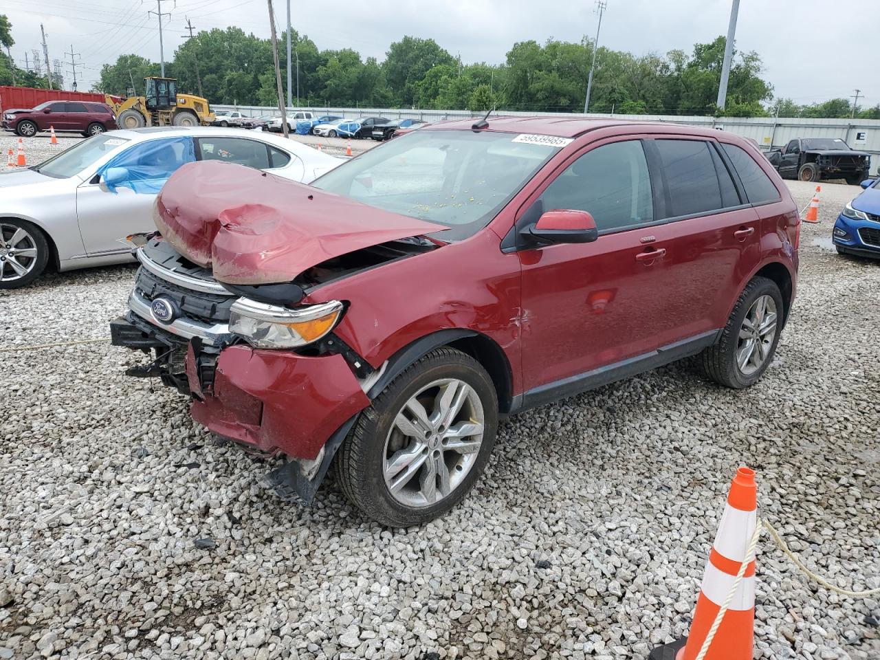 2013 Ford Edge Sel en Venta en Columbus, OH - Front End