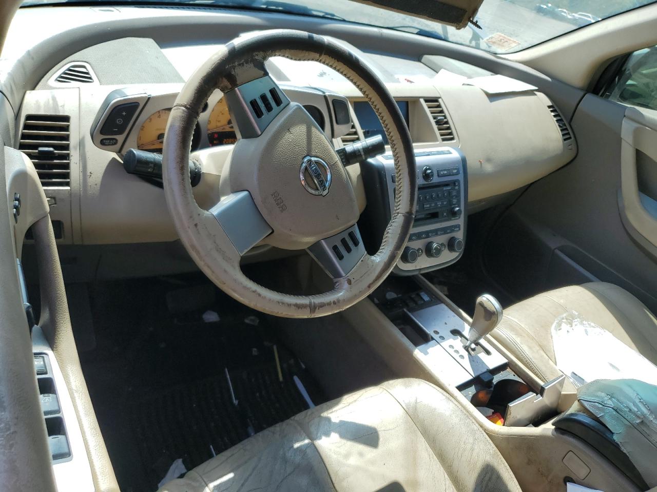 2005 Nissan Murano Sl VIN: JN8AZ08W25W444038 Lot: 61986295