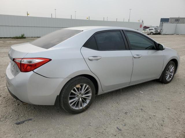  TOYOTA COROLLA 2015 Srebrny