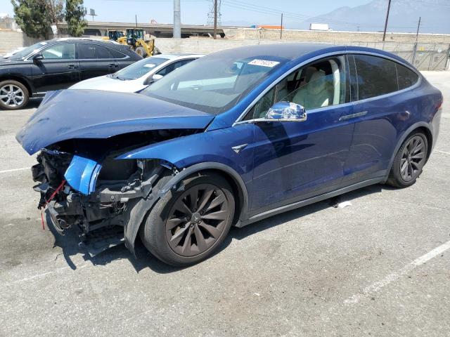 TESLA MODEL X 2018 Granatowy