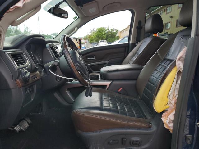  NISSAN TITAN 2017 Granatowy