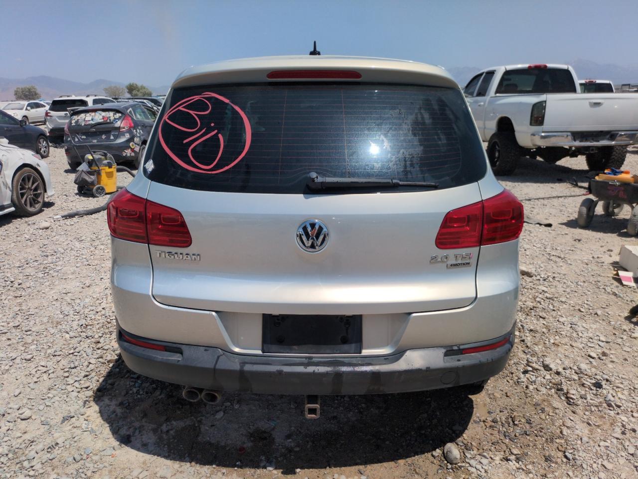 2012 Volkswagen Tiguan S VIN: WVGBV7AXXCW589795 Lot: 61599125