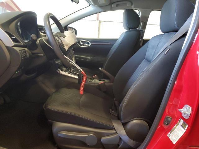  NISSAN SENTRA 2016 Czerwony