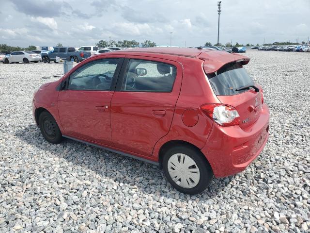  MITSUBISHI MIRAGE 2018 Czerwony