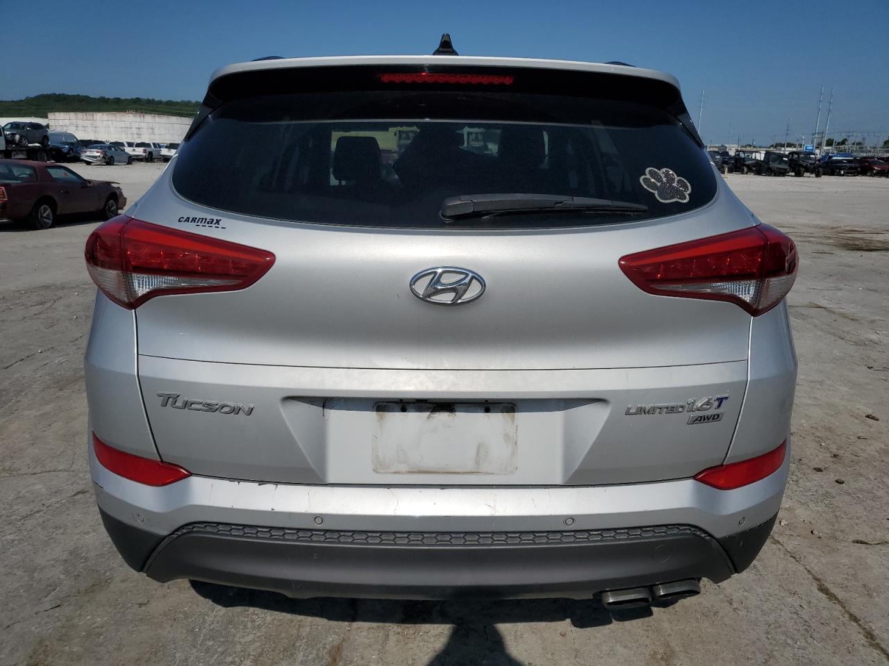 2016 Hyundai Tucson Limited VIN: KM8J3CA21GU114701 Lot: 58702635