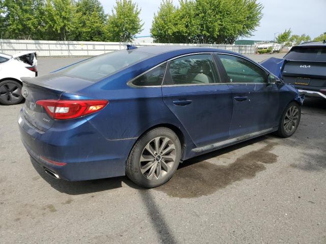  HYUNDAI SONATA 2017 Granatowy