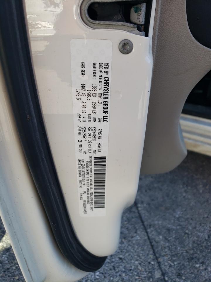 2013 Chrysler Town & Country Touring VIN: 2C4RC1BG7DR721653 Lot: 84280605