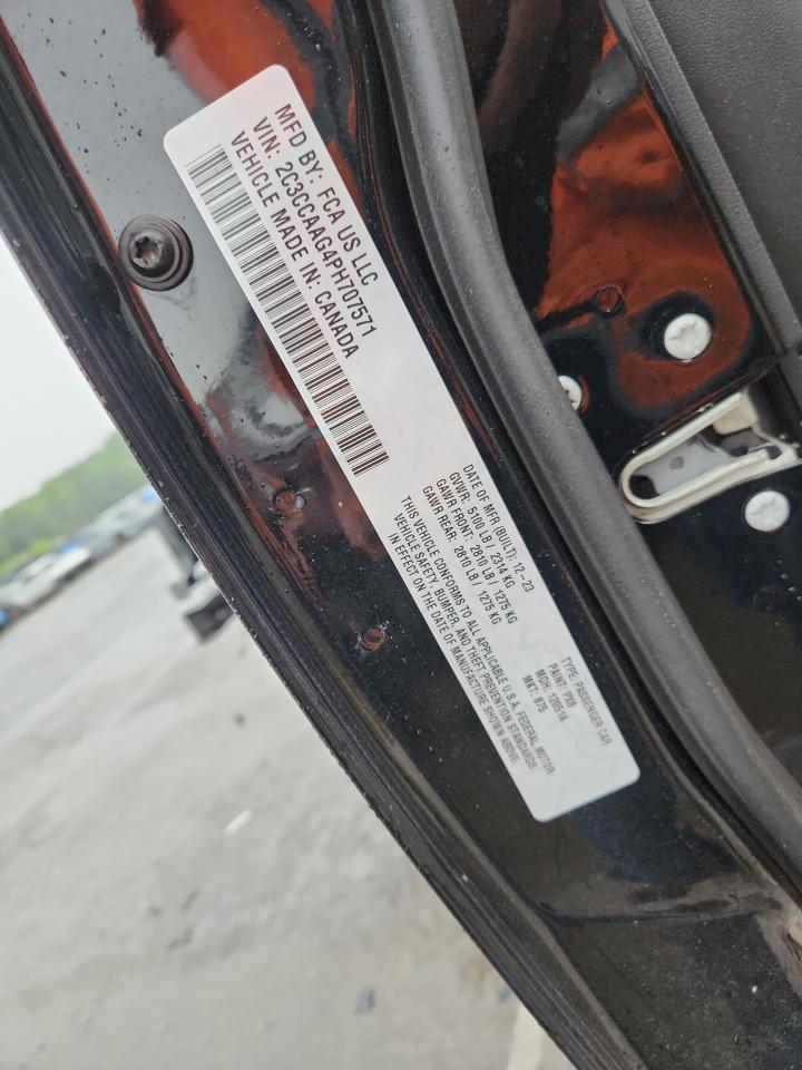 2023 Chrysler 300 Touring VIN: 2C3CCAAG4PH707571 Lot: 59971225