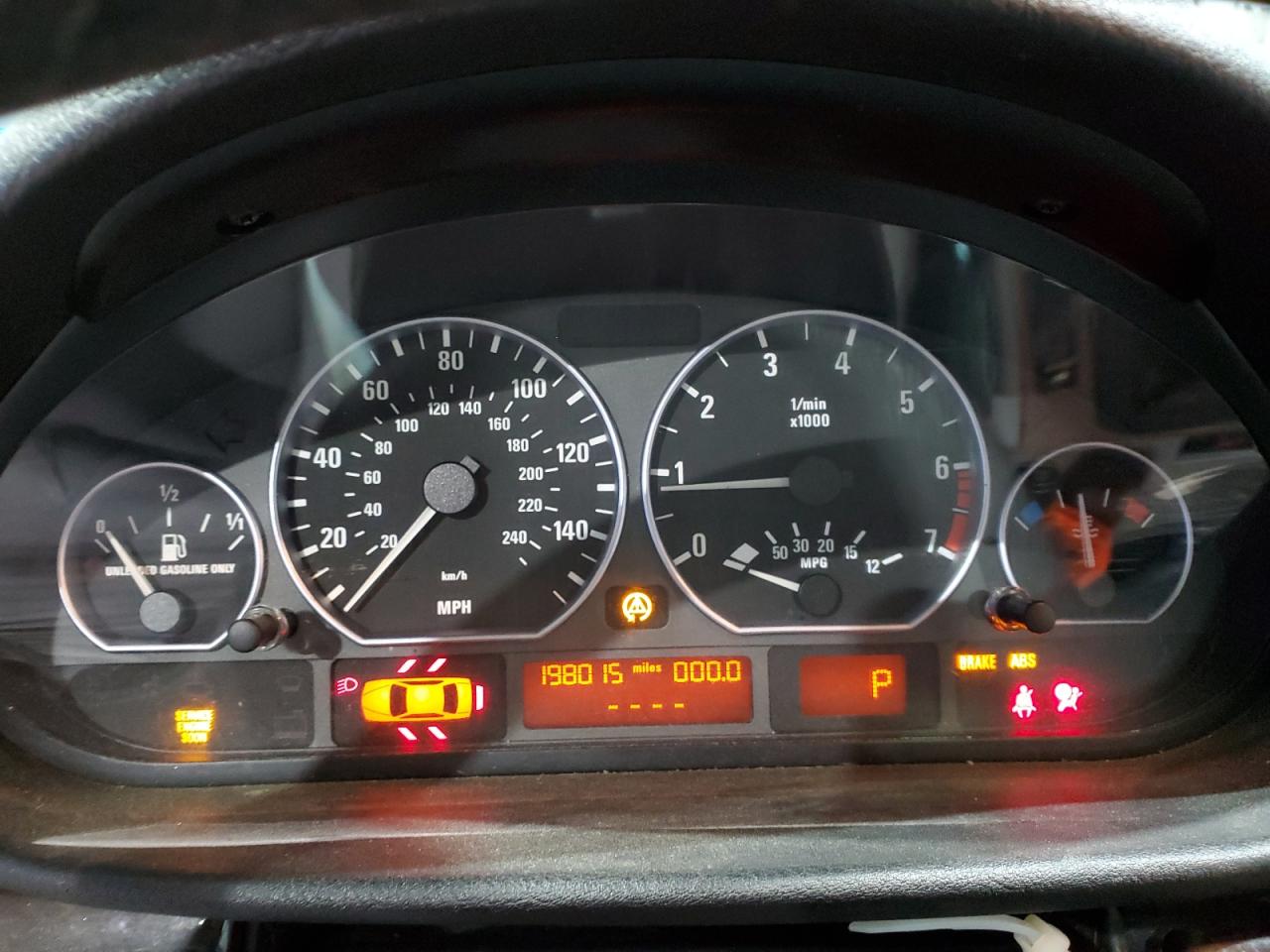 2001 BMW 330 I VIN: WBAAV53421JS92258 Lot: 62091585