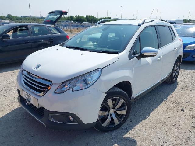 2015 PEUGEOT 2008 ALLUR for sale at Copart CORBY