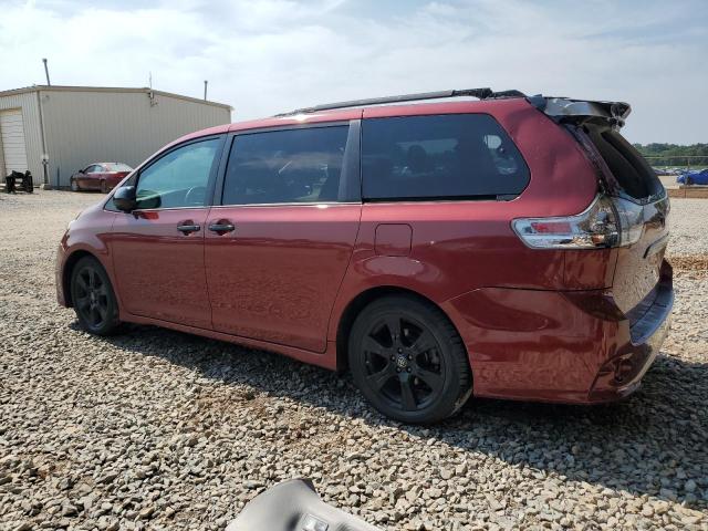  TOYOTA SIENNA 2020 Czerwony