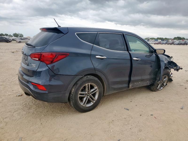  HYUNDAI SANTA FE 2018 Granatowy