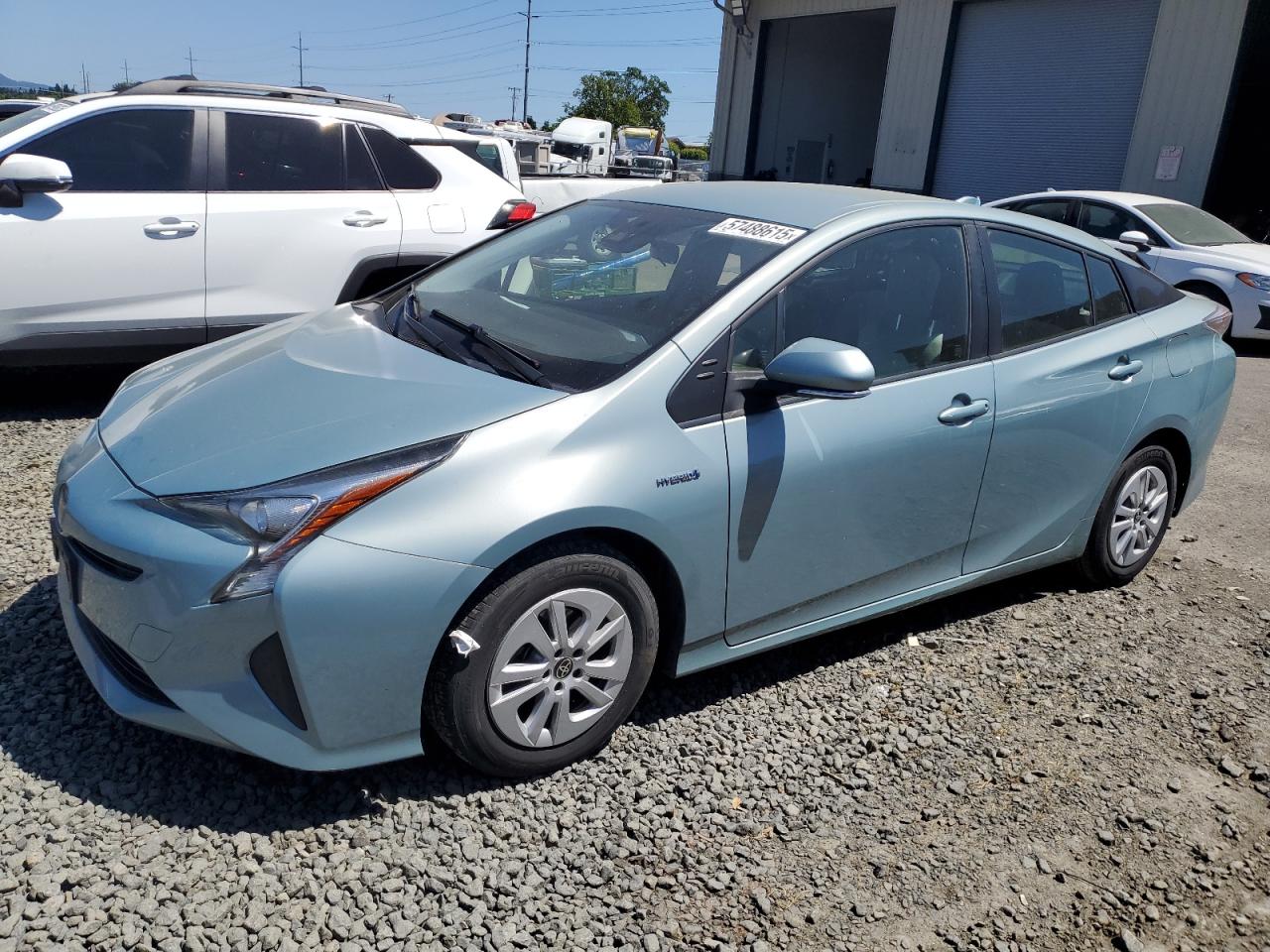 2017 Toyota Prius на продаже в Eugene, OR - Side